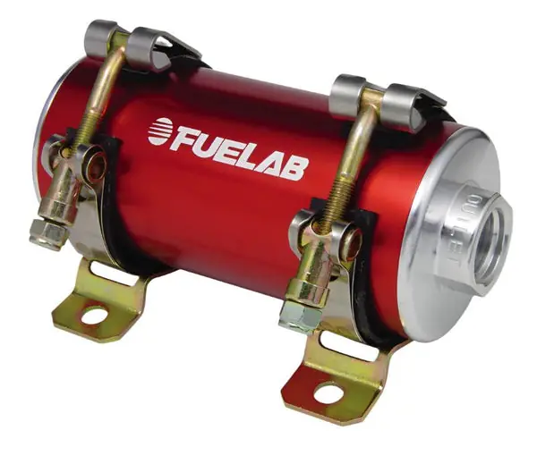 Fuelab Prodigy High Pressure EFI In-Line Fuel Pump - 1500 HP - Red