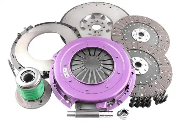 XClutch 11-14 Ford Mustang GT 5.0L 10.5in Twin Solid Organic Clutch Kit