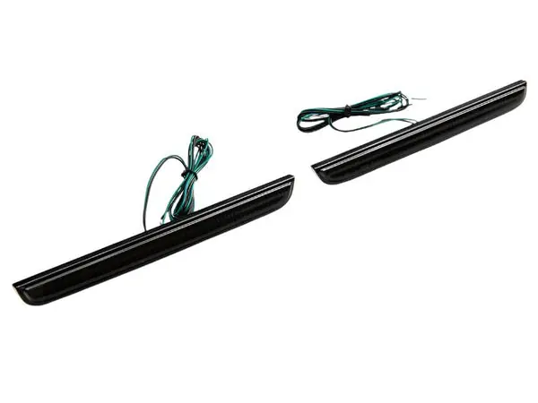 Raxiom 15-23 Dodge Challenger Axial Series LED Rear Bumper Reflector Lamps- Smoked