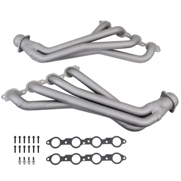 BBK 16-24 Chevy Camaro SS LT1 1-7/8 Headers w/High Flow Catalytic Converters (Silver Ceramic)