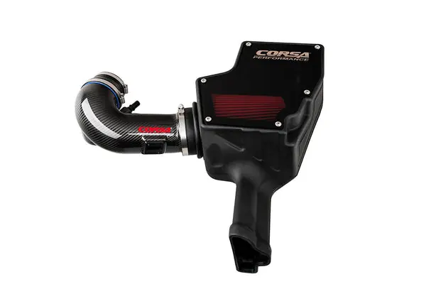 Corsa Carbon Fiber Air Intake w/ Oiled Air Filter 2018-2023 Ford Mustang GT 5.0