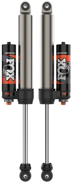 Fox 0-1.5in Lift Rear Performance Elite Series 2.5 Reservoir Shocks - Adjustable 2014+ Ram 3500