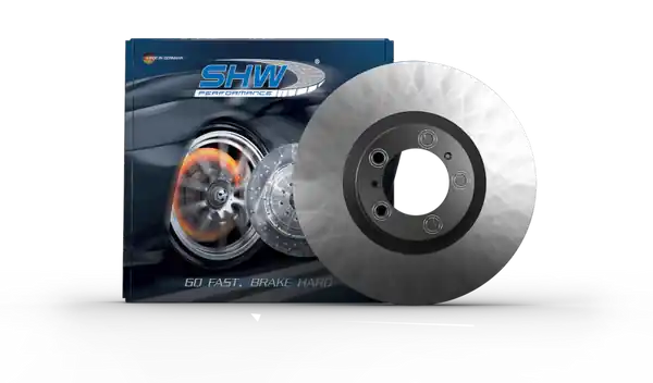 SHW 07-09 Volkswagen Touareg 3.6L/4.2L Rear Smooth Monobloc Brake Rotor (7L8615601E)