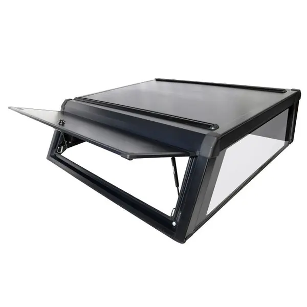 Westin 19-24 Chevy Silverado CC 1500 5.8ft Bed Alum Bed Topper Black - Box 1 (Box 2 Req 16-13955BS)