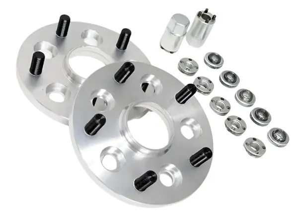 Project Kics 12X1.25 5-100 To 5-114.3 Wide Tread Spacers Pcd Adapter - 11MM