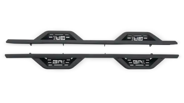 Body Armor 4x4 19-22 Chevrolet Silverado 1500/2500/3500 Crew Cab Ambush Side Steps - Black