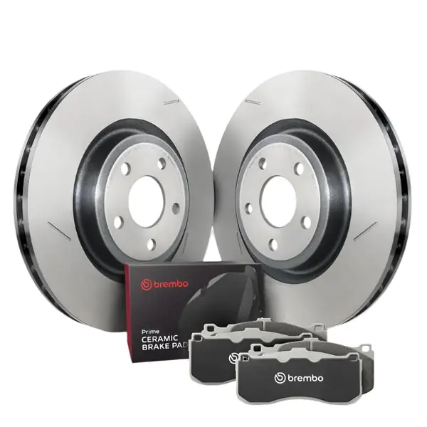 Brembo OE 18-20 Dodge Durango/12-15 Jeep Grand Cherokee/17-20 Grand Cherokee Front Disc Brake Kit