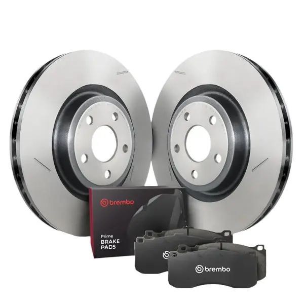 Brembo OE 18+ Dodge Durango/12+ Jeep Grand Cherokee Front Disc Brake Kit
