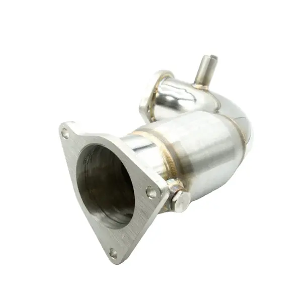 Turbo XS 22-24 Subaru WRX 304SS Front Pipe w/High Flow Catalytic Converter (Front Section)