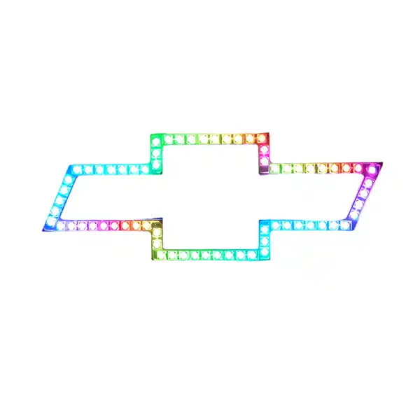 LED Emblem Multicolor Chevrolet 2007-2023
