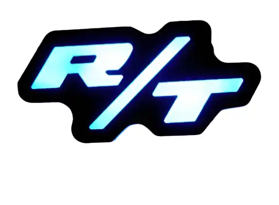 LED Badge Multicolor Dodge R/T