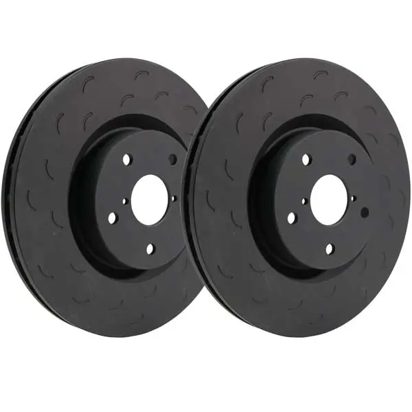 Hawk Talon Slotted Rotors - Pair - Front