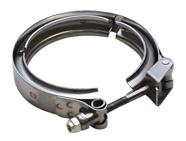 Vibrant SS Quick Release V-Band Clamp w/Part 19847 19865 and 19866