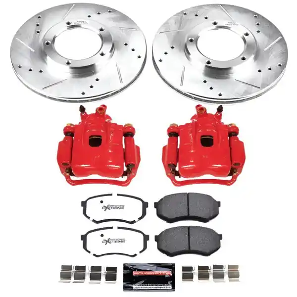 Power Stop 95-04 Toyota Tacoma Front Z36 Truck & Tow Brake Kit w/Calipers
