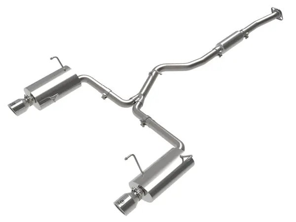 aFe Subaru Forester XT 14-18 H4-2.5L Takeda 2-1/2in to 2-1/4in 304 SS Cat-Back- Polished Tip