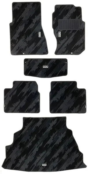 HKS FLOOR MATS BNR32 FULL SET OCT RHD