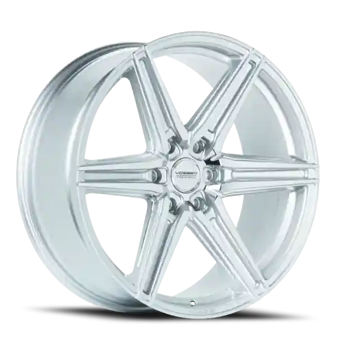 Vossen HF6-2 22x9.5 / 6x135 / ET20 / Deep Face / 87.1 - Silver Polished Wheel
