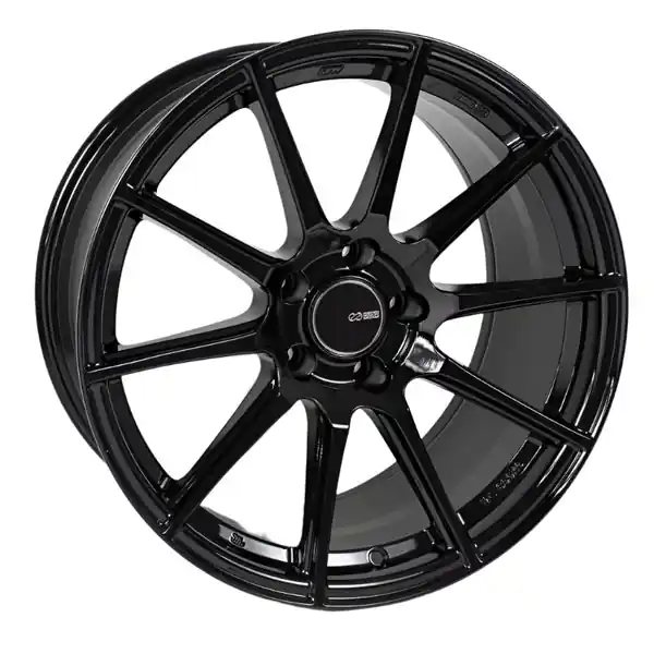 Enkei TS10 17x8 5x114.3 45mm Offset 72.6mm Bore Black Wheel