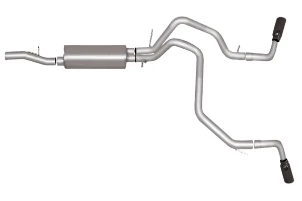 Gibson 15-20 Chevrolet Tahoe LS 5.3L 2.25in Cat-Back Dual Extreme Exhaust - Aluminized