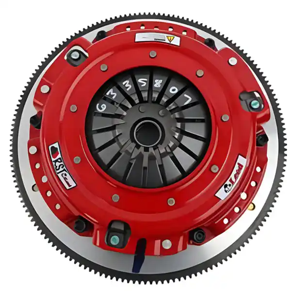 McLeod RXT Twin Disc Clutch Kit 18-23 Ford Mustang RXT 1 1/8 x 26 Spline 164T 8 Bolt AL Flywheel