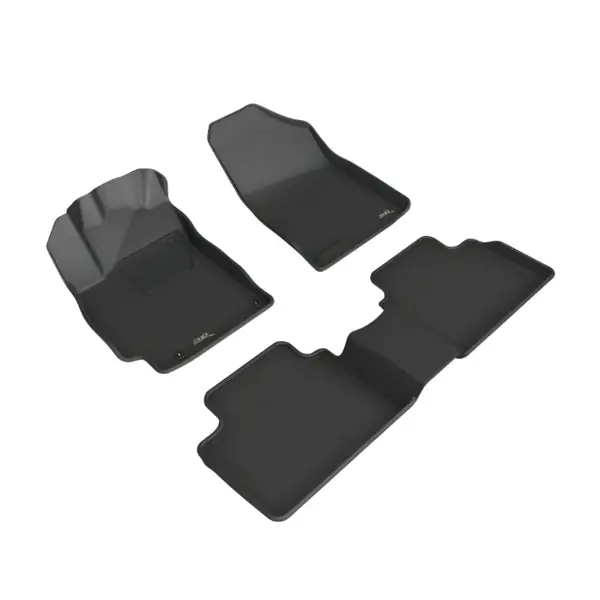 3D MAXpider 2021-2025 Hyundai Elantra Kagu Full Set Floormat - Black