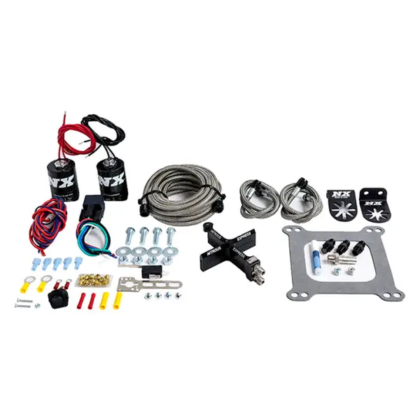 Nitrous Express 4150 Covert Crossbar Plate System Stage 6 50-300HP (w/o Bottle)