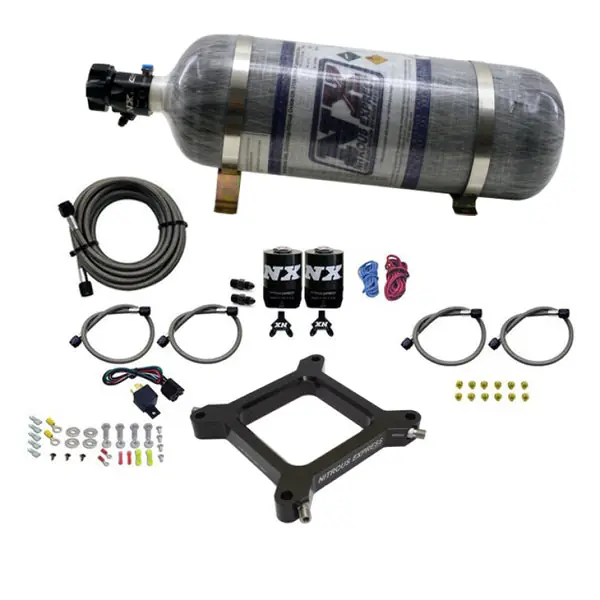 Nitrous Express 4150 Assassin Plate Stage 6 Alcohol 50-300HP (12lb Bottle)
