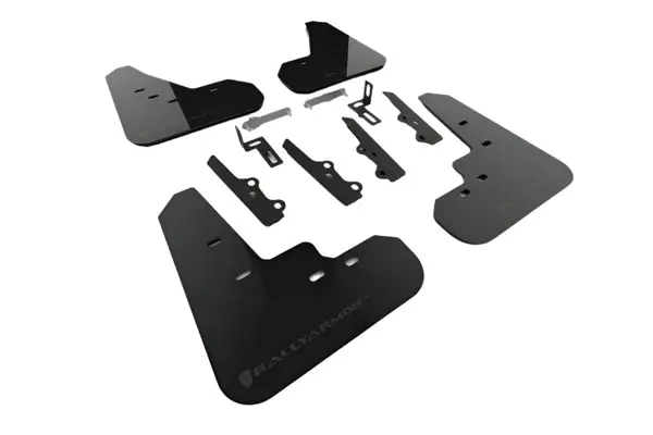 Rally Armor 2025+ Kia K4 Black Mud Flap Dark Grey Logo