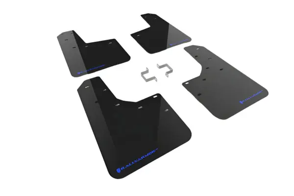 Rally Armor 23-25 Ford Ranger Raptor Black UR Mud Flap Blue Logo