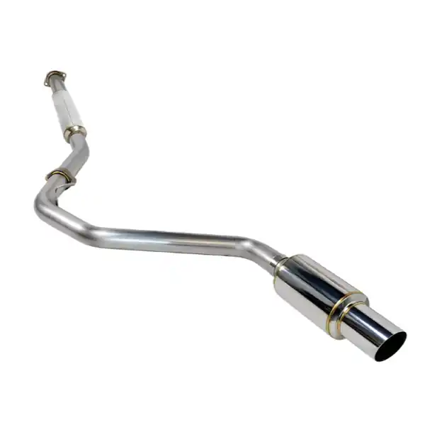 Remark 22+ Subaru WRX (VB) R1 Spec Single-Exit Stainless Catback Exhaust (Resonated)