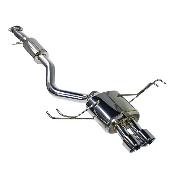 REMARK 24+ Toyota GR Corolla Dual Center Exit w/ Resonator Stainless Steel Catback Exhaust