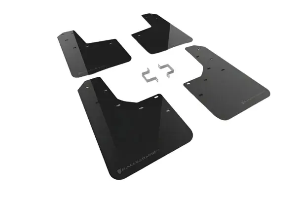 Rally Armor 23-25 Ford Ranger Raptor Black UR Mud Flap Grey Logo