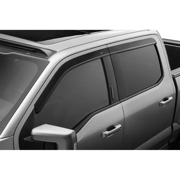 Husky Liners 15-24 Ford F-150 (Incl. Raptor/Lightning) Ventvisor Low Profile (4pc) - Smoke