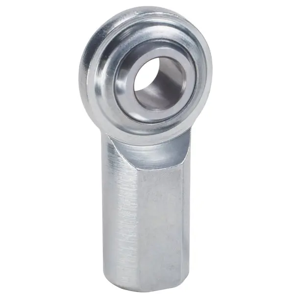 QA1 C Series 2-Pc Rod End - Female/Right Hand - .25in Bore x 1/4-28 - Carbon Steel