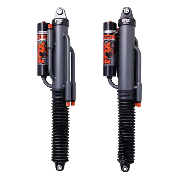 Fox Ford Raptor 3.0 Factory Series 11.48in. External QAB P/B Reservoir Rear Shock Set - Black/Zinc