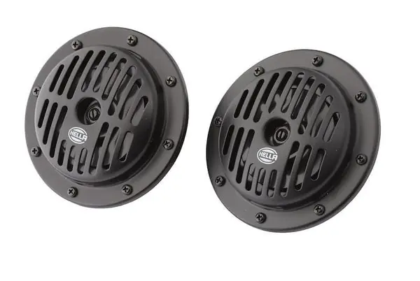 Hella Supertone Horn Kit 12V 310/380HZ HTone Black