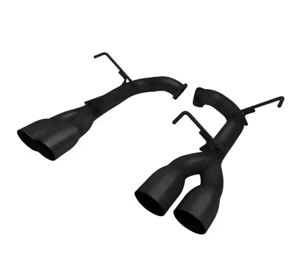BLOX Racing 2022+ WRX Muffler Delete / Axle Back Single Wall 4in - Matte Black Tips