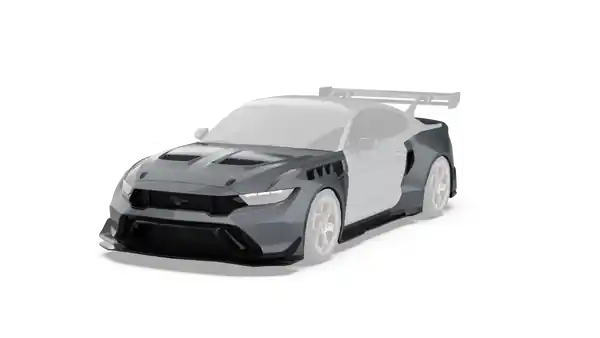 Robot Ford Mustang V5 GTR Widebody Kit for S550.1 & S550.2