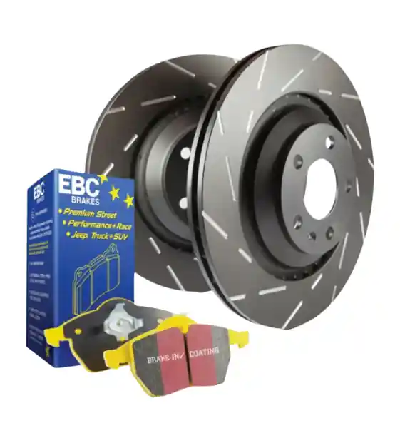 EBC Brake Pad and Rotor 08-11 Volkswagen CC 3.6 USR Slotted Front Kit