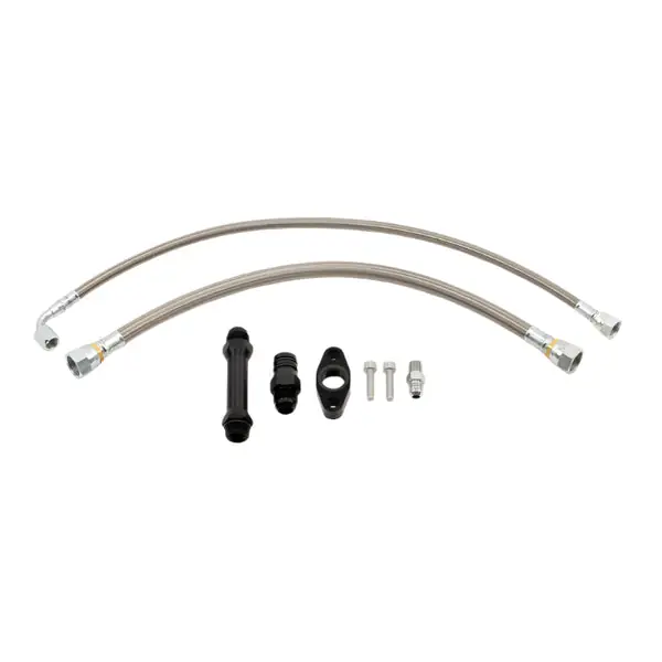 Wehrli Cummins High Mount 2nd Gen Turbo Swap Oil Line Kit