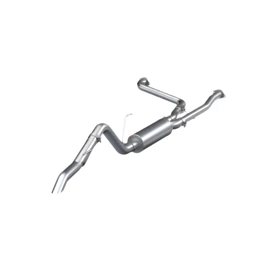 MBRP 22-23 Nissan Frontier 3.8L 3in Tip 3in Cat Back Turndown Exit Street Profile - T304