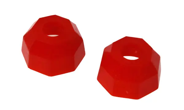 Energy Suspension Universal Red Tie Rod Dust Boots Octagon Base
