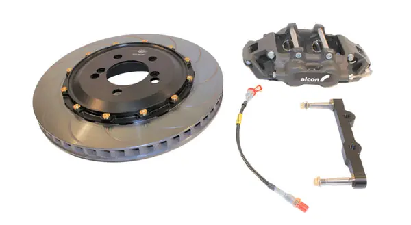 Alcon BMW F8X 4 Piston 355x28mm Rear Race Kit - Anodized