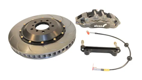 Alcon BMW E46 M3 4 Piston 355x32mm/4 Piston 355x28mm Race Kit - Front & Rear - Anodized