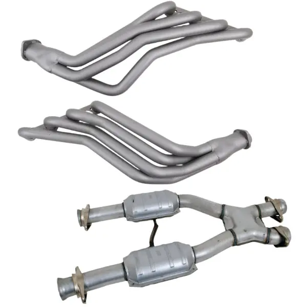 BBK 79-93 Ford Mustang 5.0L 1-3/4 Long Tube Headers w/High Flow Catted X-Pipe (Ti Ceramic)