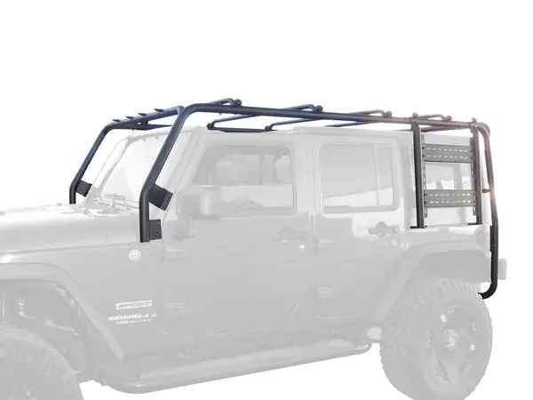 Body Armor 4x4 07-18 Jeep Wrangler JK 4dr Roof Rack Frame Crossbars/Rails