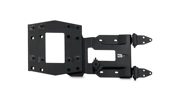 Body Armor 4x4 18-22 Jeep Wrangler JL Reinforced Tire Carrier - Black