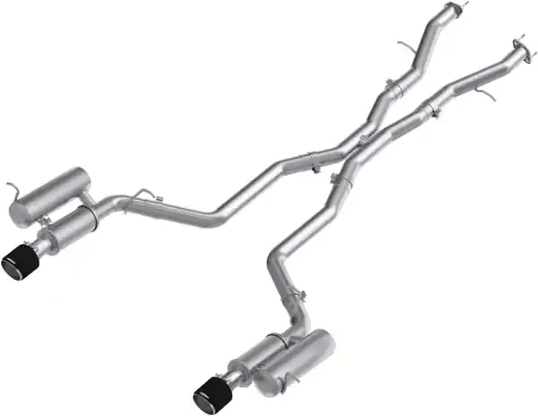 MBRP 2011+ Dodge Durango T304SS 3.0in Cat-Back Dual Rear Exit Exhaust w/ Carbon Fiber Tips