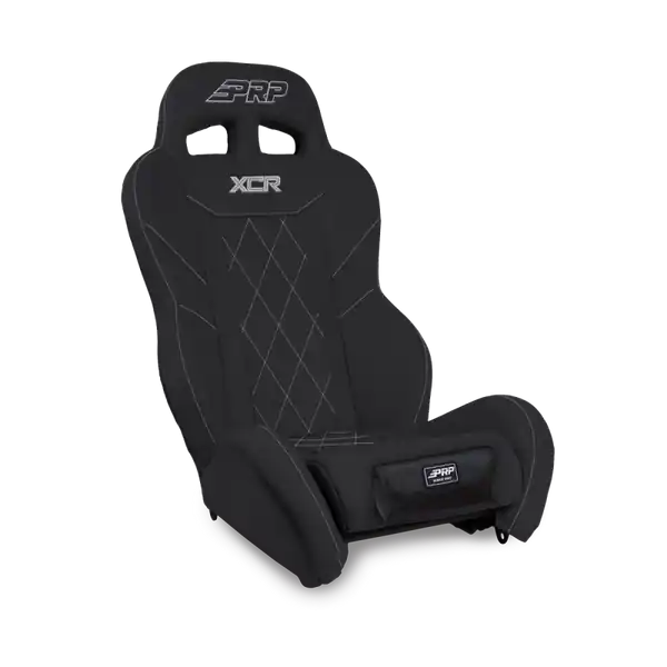 PRP XCR Suspension Seat - Black w Diamond Stitch/Front Pocket