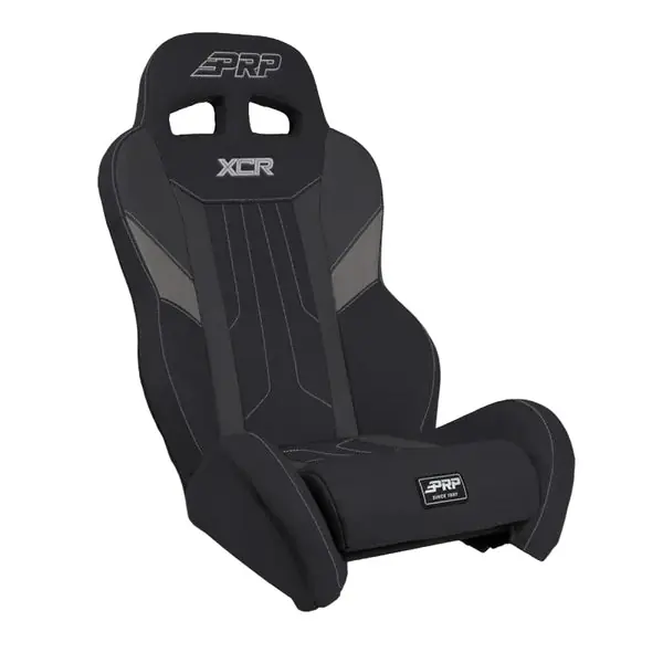 PRP XCR Polaris RZR UTV Suspension Seat - Black/Gray